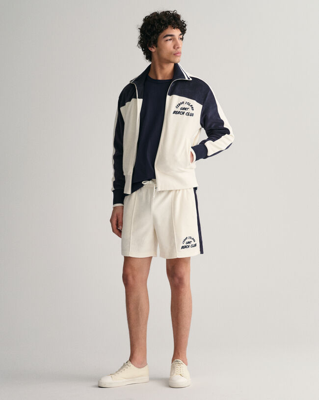 Terry Cloth -vetoketjutakki