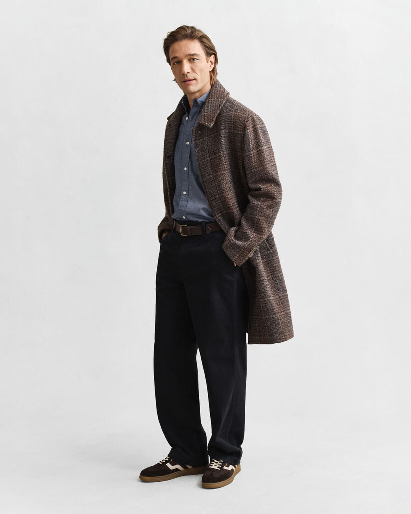 Regular fit ‑mitoitettu klassinen oxford-paita