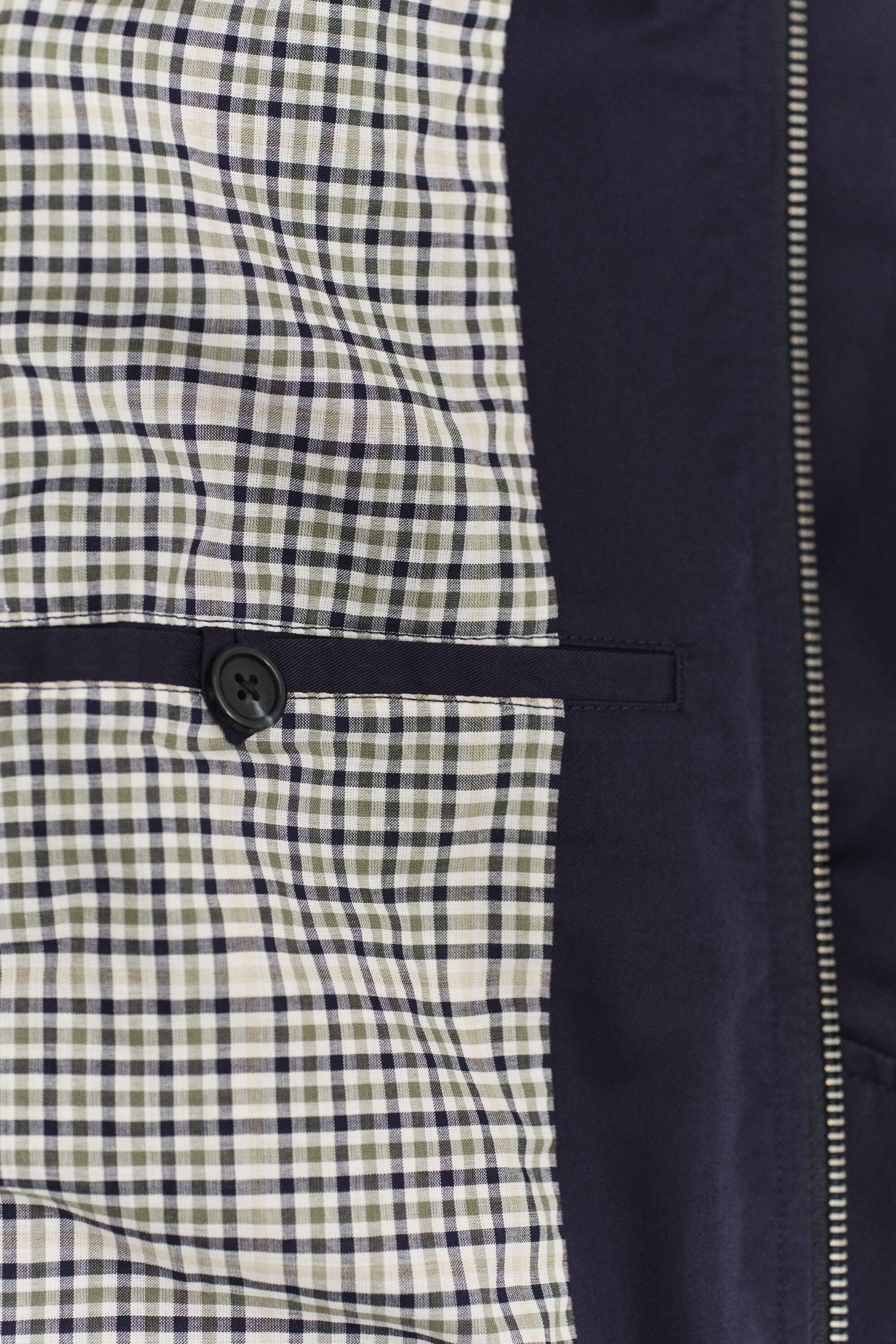 Harrington‑puuvillasekoitetakki