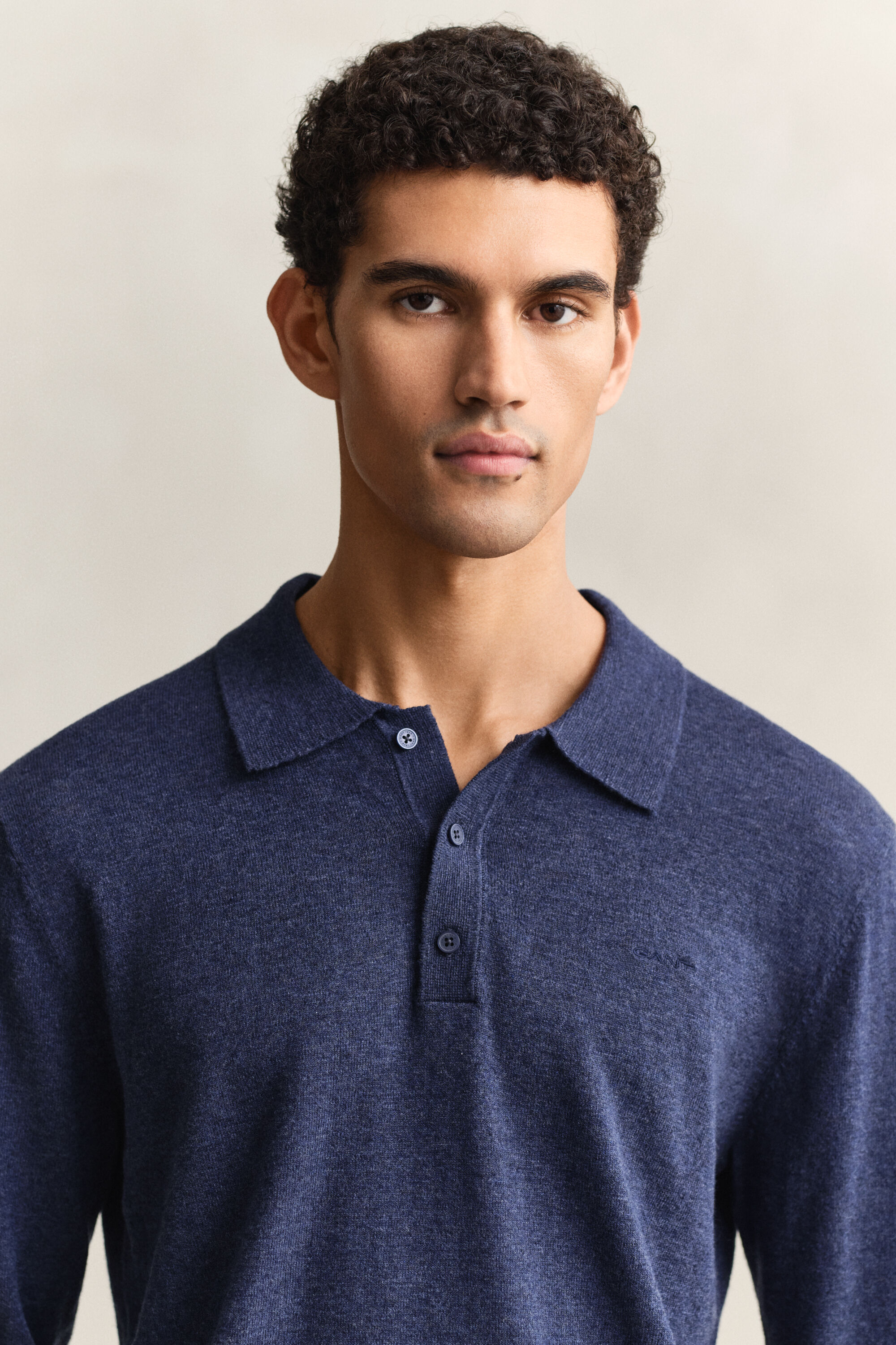 Pikeeneulepusero slub-puuvillasekoitteesta