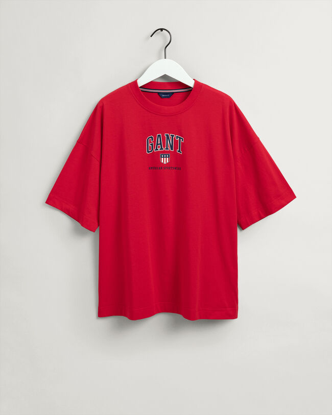 Teens-malliston Retro Shield ‑t‑paita