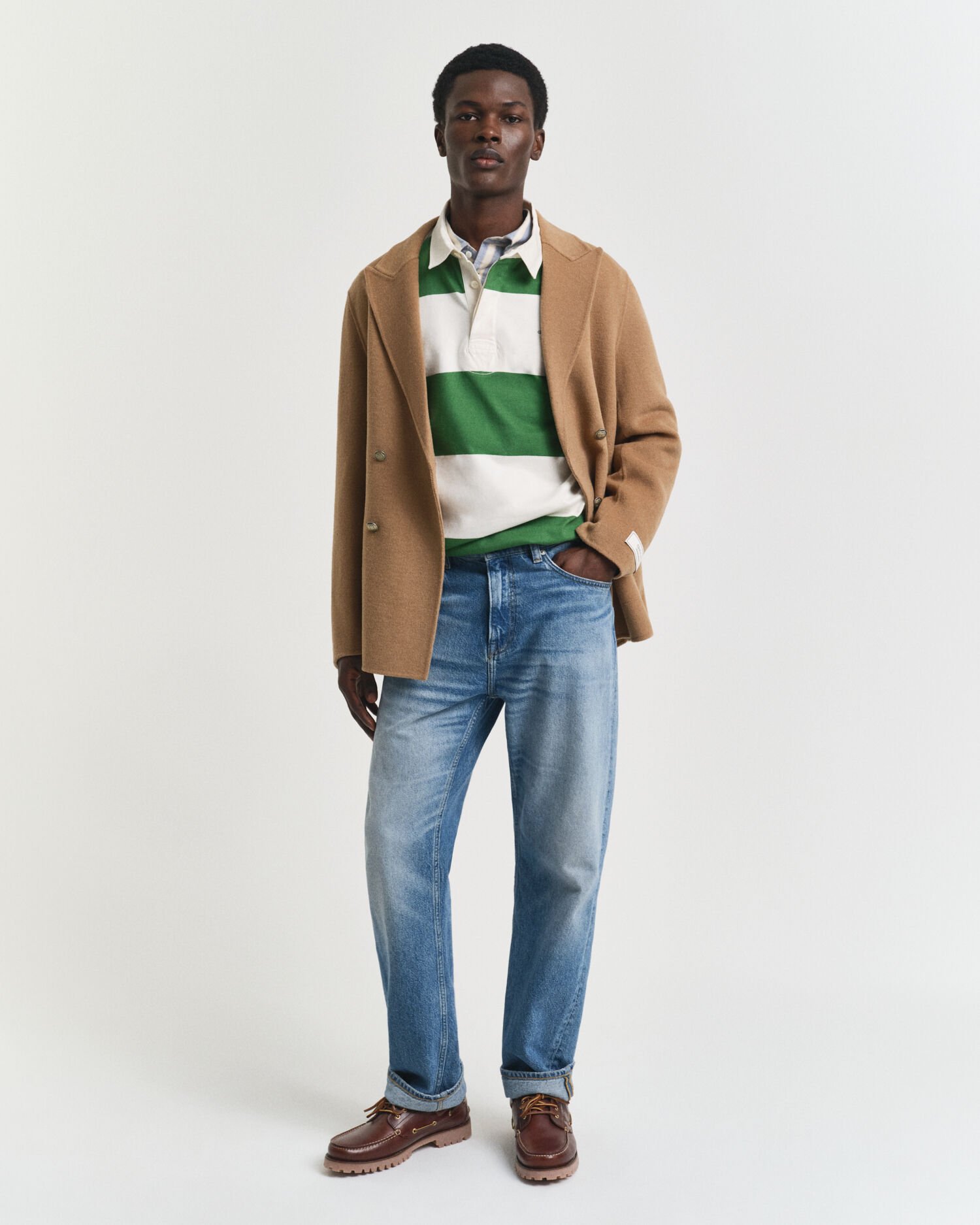 Leveäraitainen Heavy Rugger ‑paita