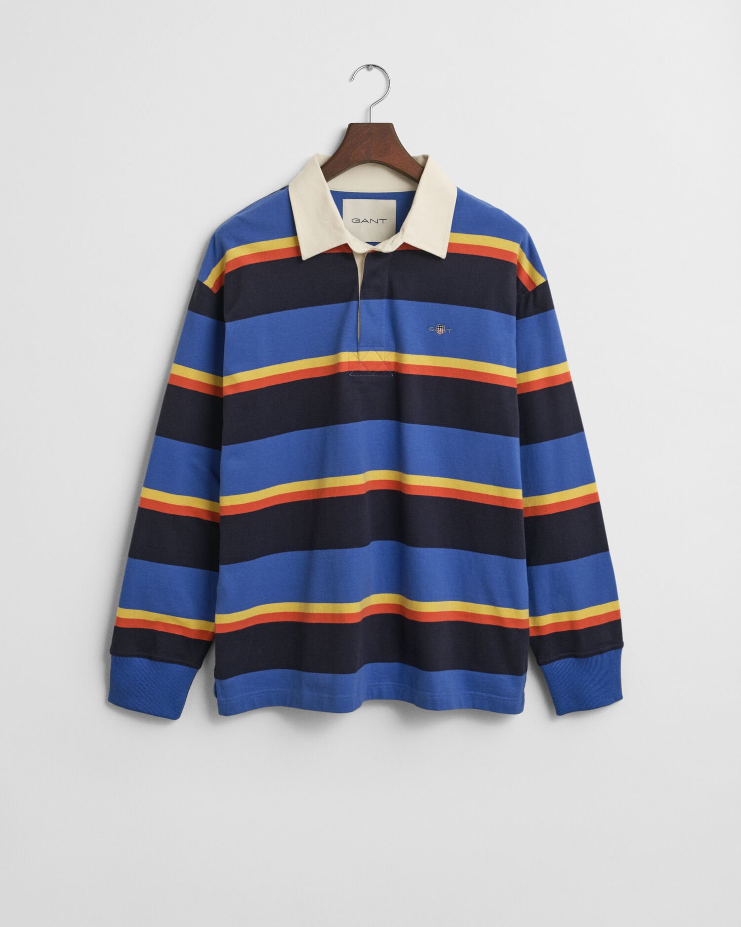 Moniväriraidallinen Heavy Rugger ‑paita