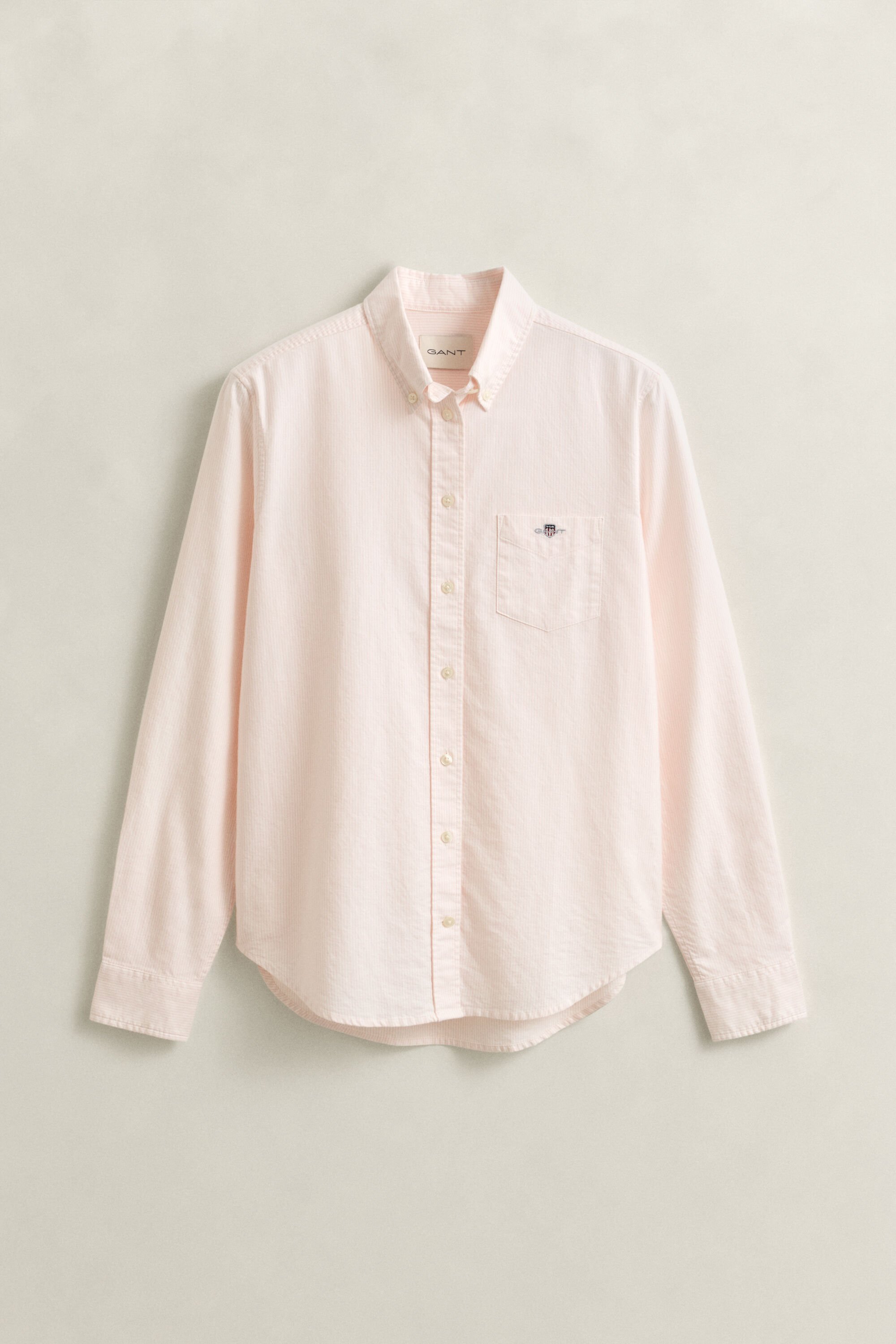 Regular fit ‑mitoitettu raidallinen Classic-oxford-paita