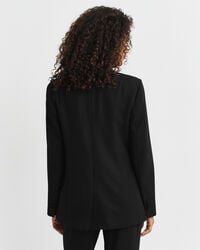 Regular fit ‑mitoitettu villasekoitteinen smokkibleiseri