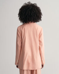 Regular fit ‑mitoitettu joustava pellavableiseri