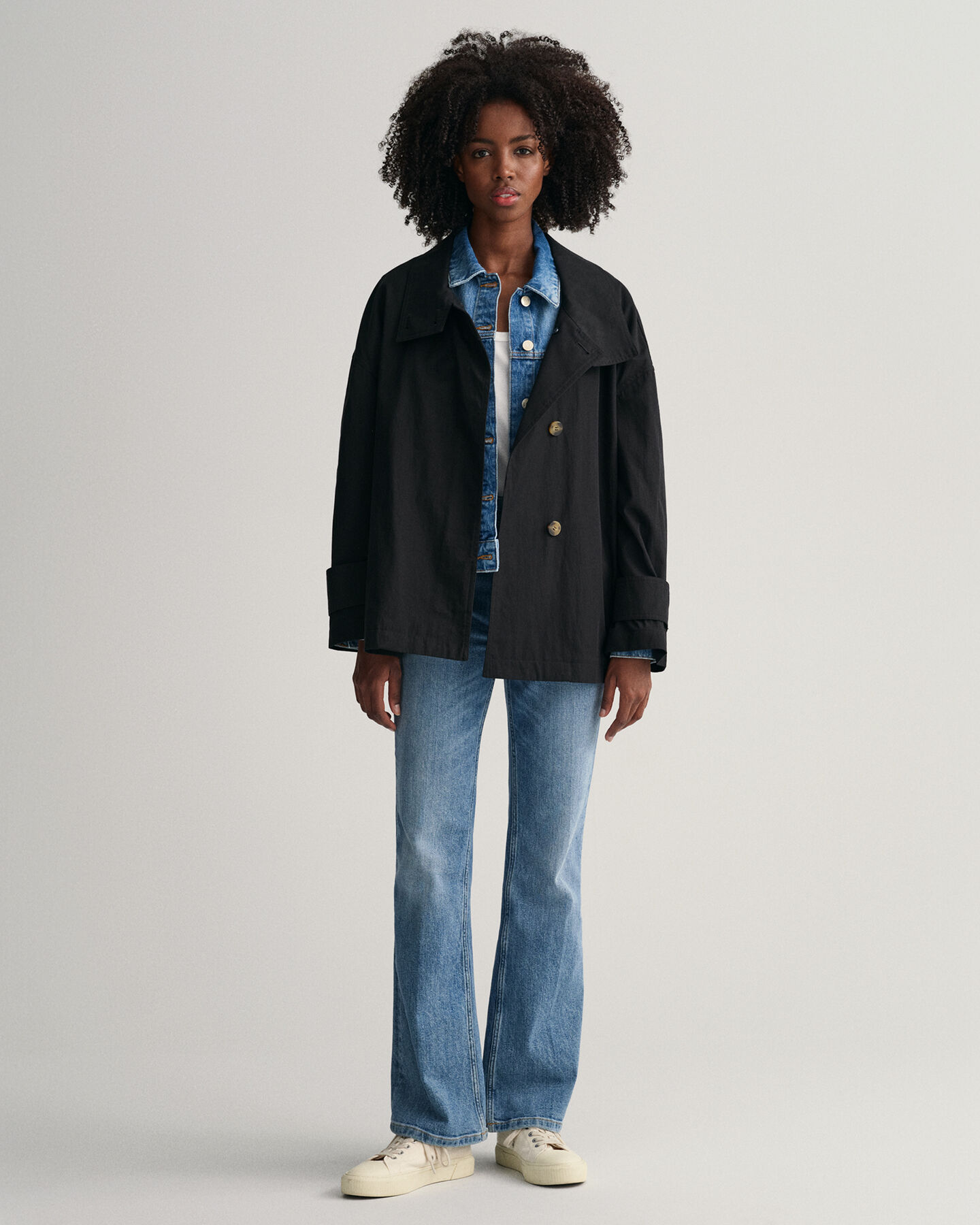 Vuoriton puuvillatakki