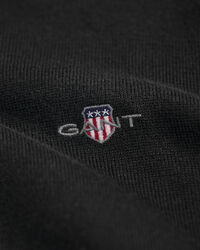 Klassinen puuvillaneulepusero, pyöreä pääntie