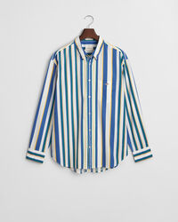 Relaxed fit ‑mitoitettu raitapaita