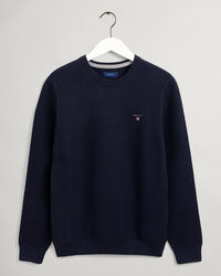 Triangle Texture -neulepusero, pyöreä pääntie