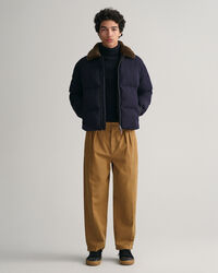 Flanellikankainen Puffer-takki