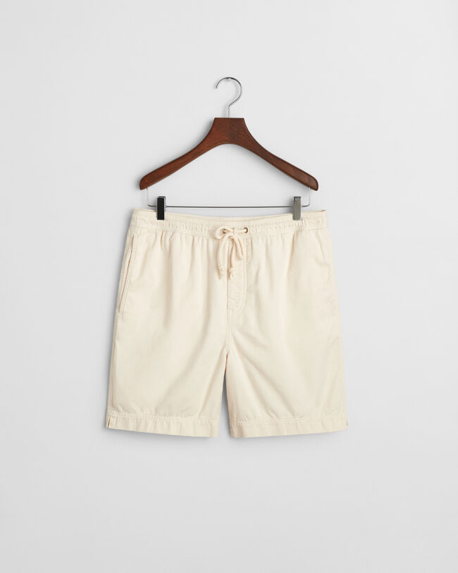 Regular fit ‑mitoitetut kiristysnauhalliset Sunfaded-shortsit