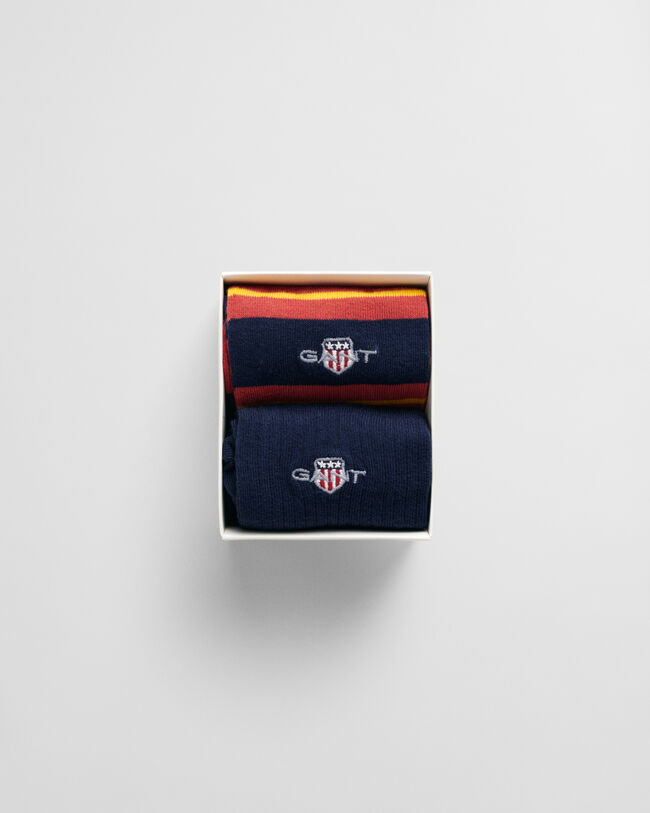 Shield Rugger ‑raitasukat lahjapakkauksessa (2&nbsp;paria)