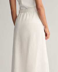 Pellavasekoitteinen midihame