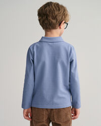 Kids-malliston pitk&auml;hihainen Shield-pikeepaita