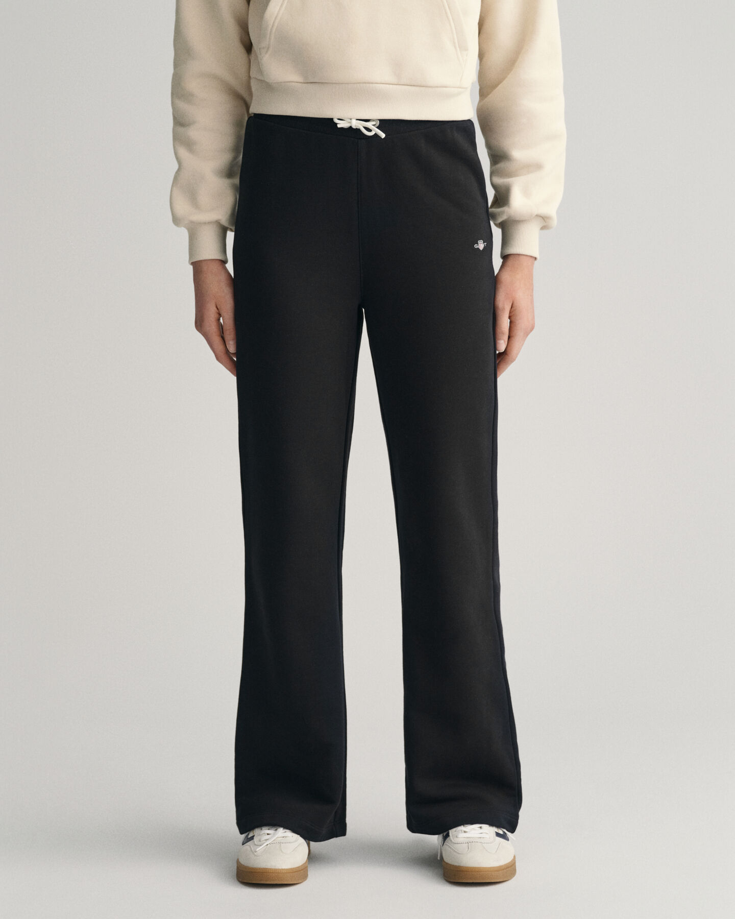 Teen Girls ‑malliston suoralahkeiset Shield-collegehousut