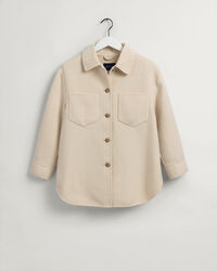 K&auml;sin tikattu paitatakki