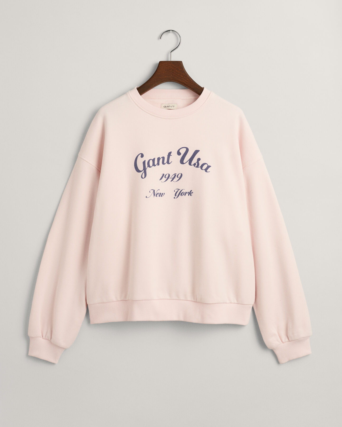 Teen Girls ‑malliston oversized&nbsp;fit ‑mitoitettu Script Graphic ‑collegepaita
