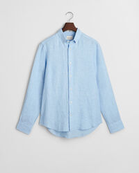 Slim fit ‑mitoitettu pellavapaita