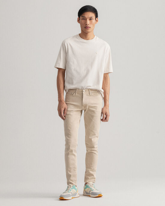 Extra slim fit ‑mitoitetut Maxen Active-Recover Color ‑farkut