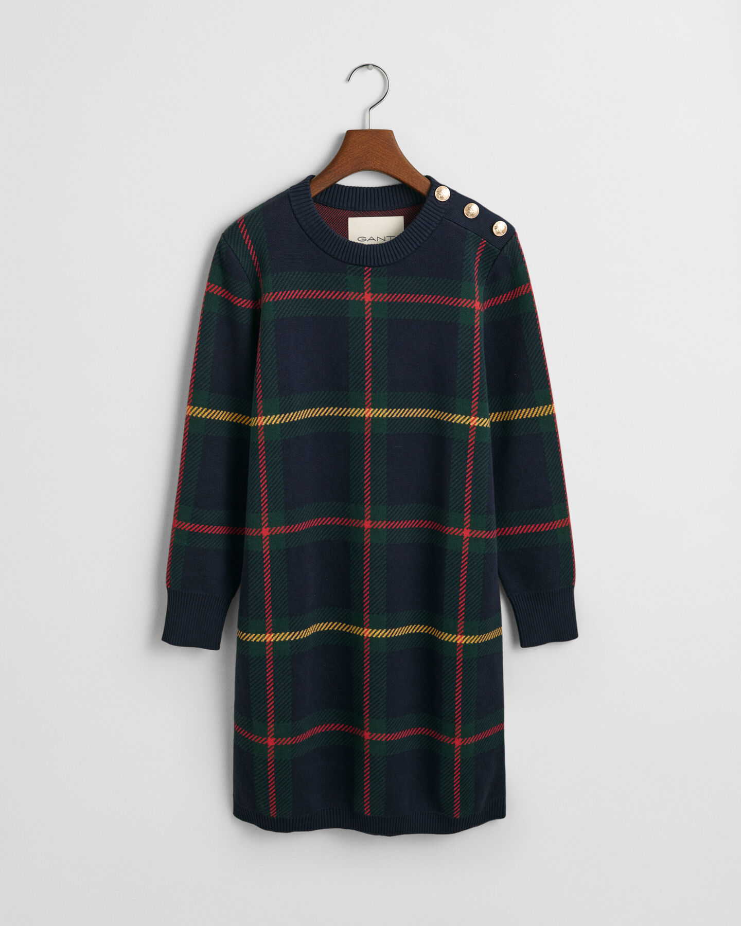 Ruutumekko, pyöreä pääntie