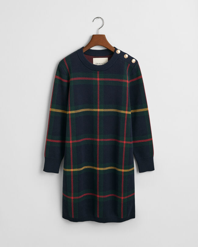 Ruutumekko, pyöreä pääntie