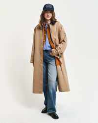 Relaxed&nbsp;fit ‑mitoitettu kukonaskelkuvioinen paita