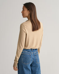 Pitkähihainen koristekauluksinen pikeepaita