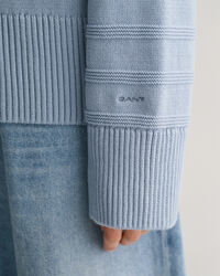 Raidallinen Tonal-puuvillaneule