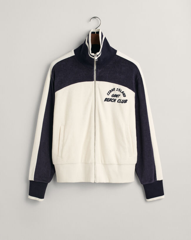 Terry Cloth -vetoketjutakki