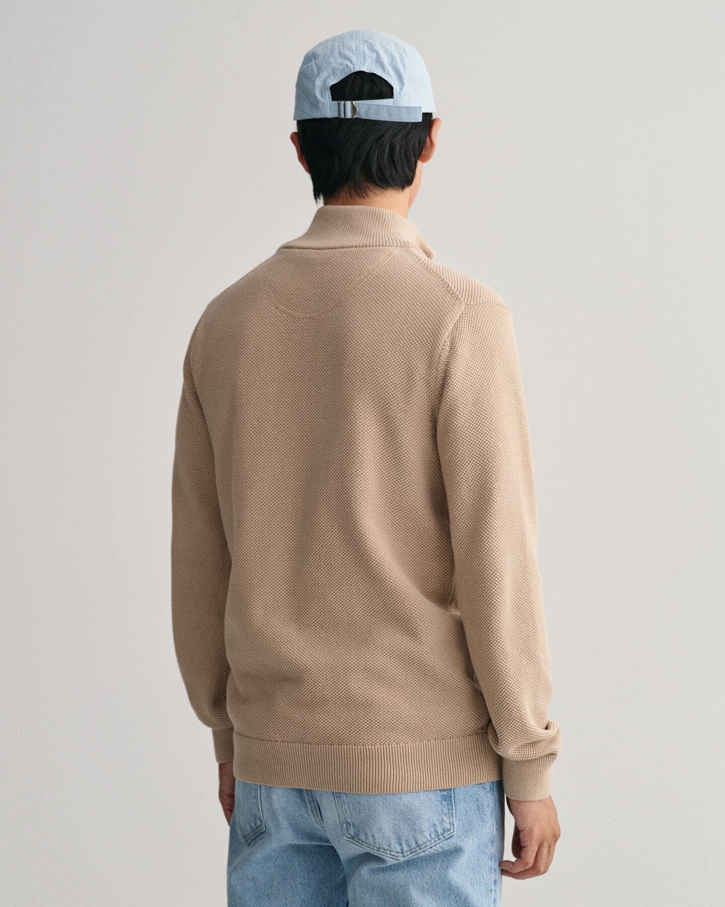 Pikeeneuletakki vetoketjulla