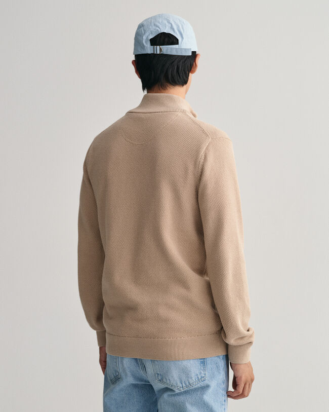 Pikeeneuletakki vetoketjulla