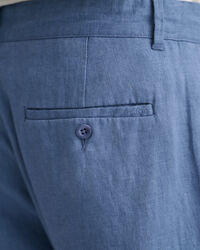 Relaxed fit ‑mitoitetut kiristysnyörilliset pellavahousut