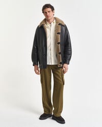 Regular fit ‑mitoitettu tvillipaita