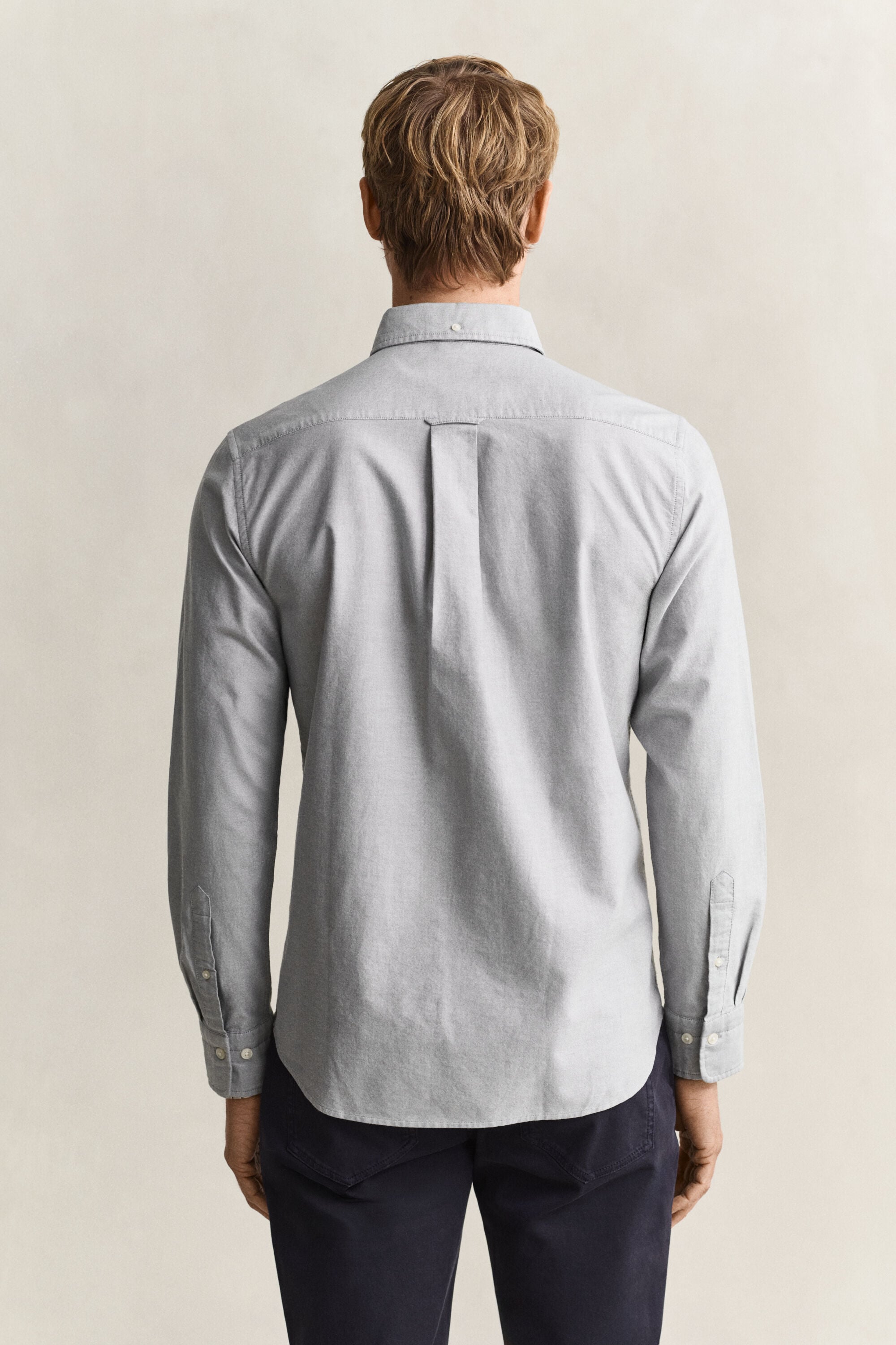 Regular fit ‑mitoitettu klassinen oxford-paita