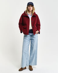 Lyhyt villakangastakki