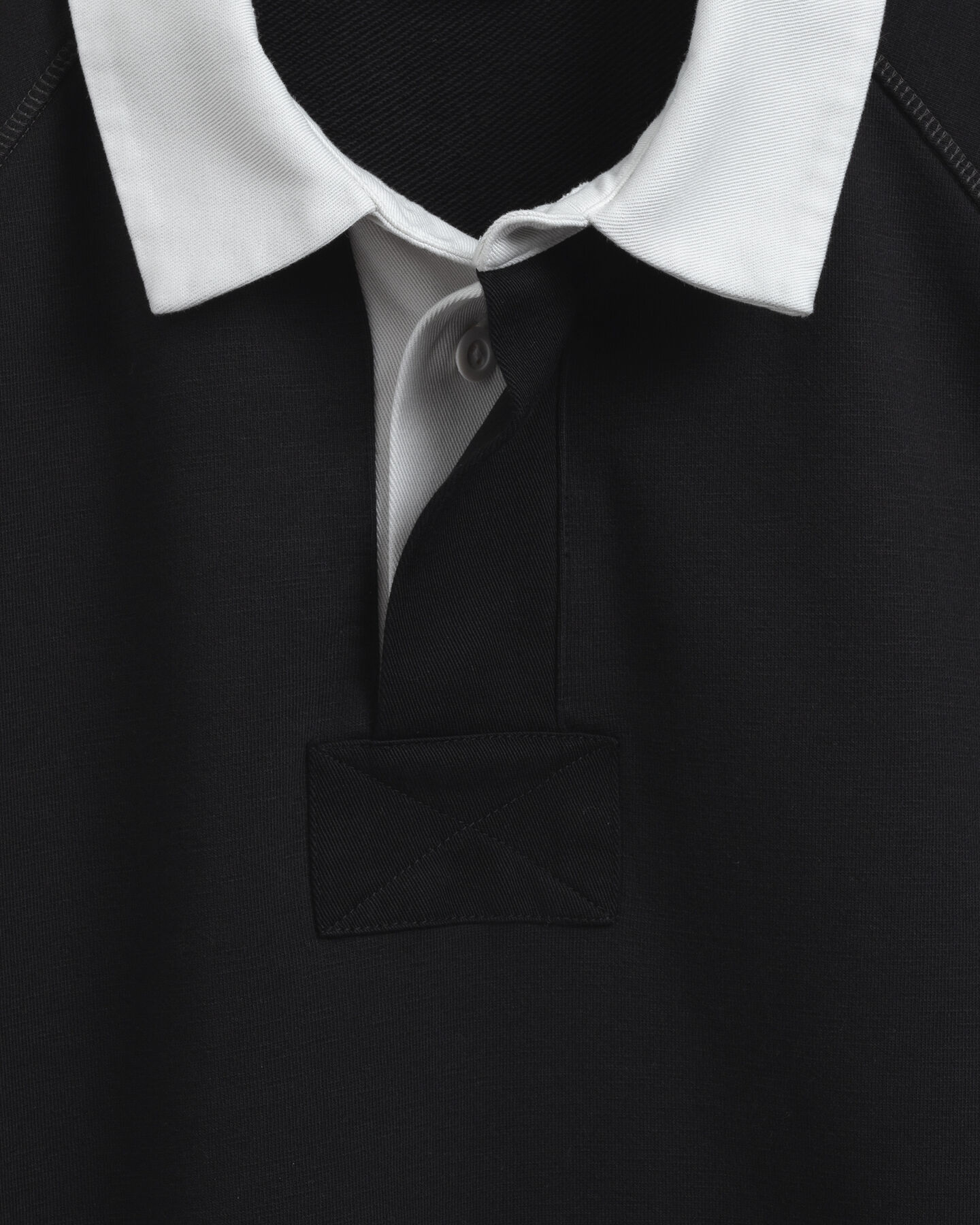 Lyhythihainen Rugger-collegepaita