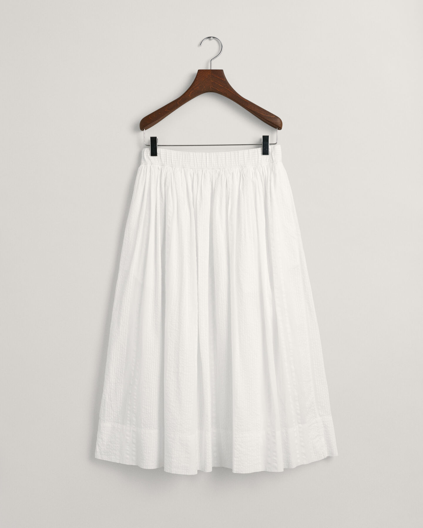 Raidallinen Seersucker Pull-On ‑hame