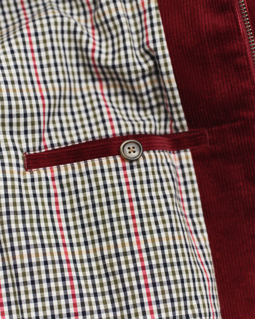 Harrington-vakosamettitakki