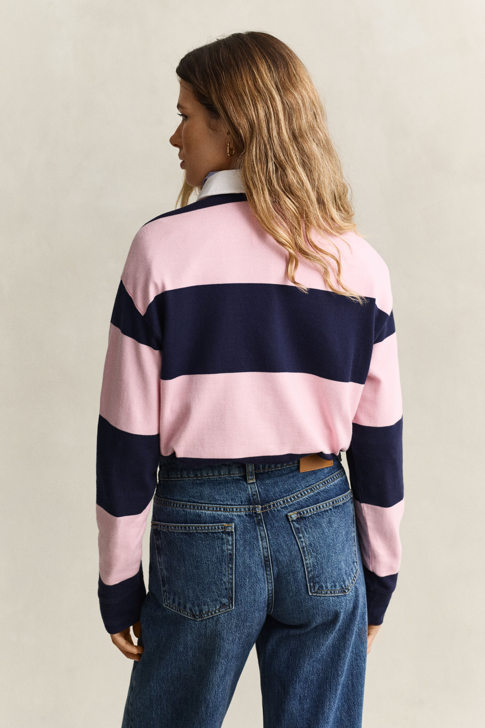 Leveäraitainen Gant x Yale Heavy Rugger