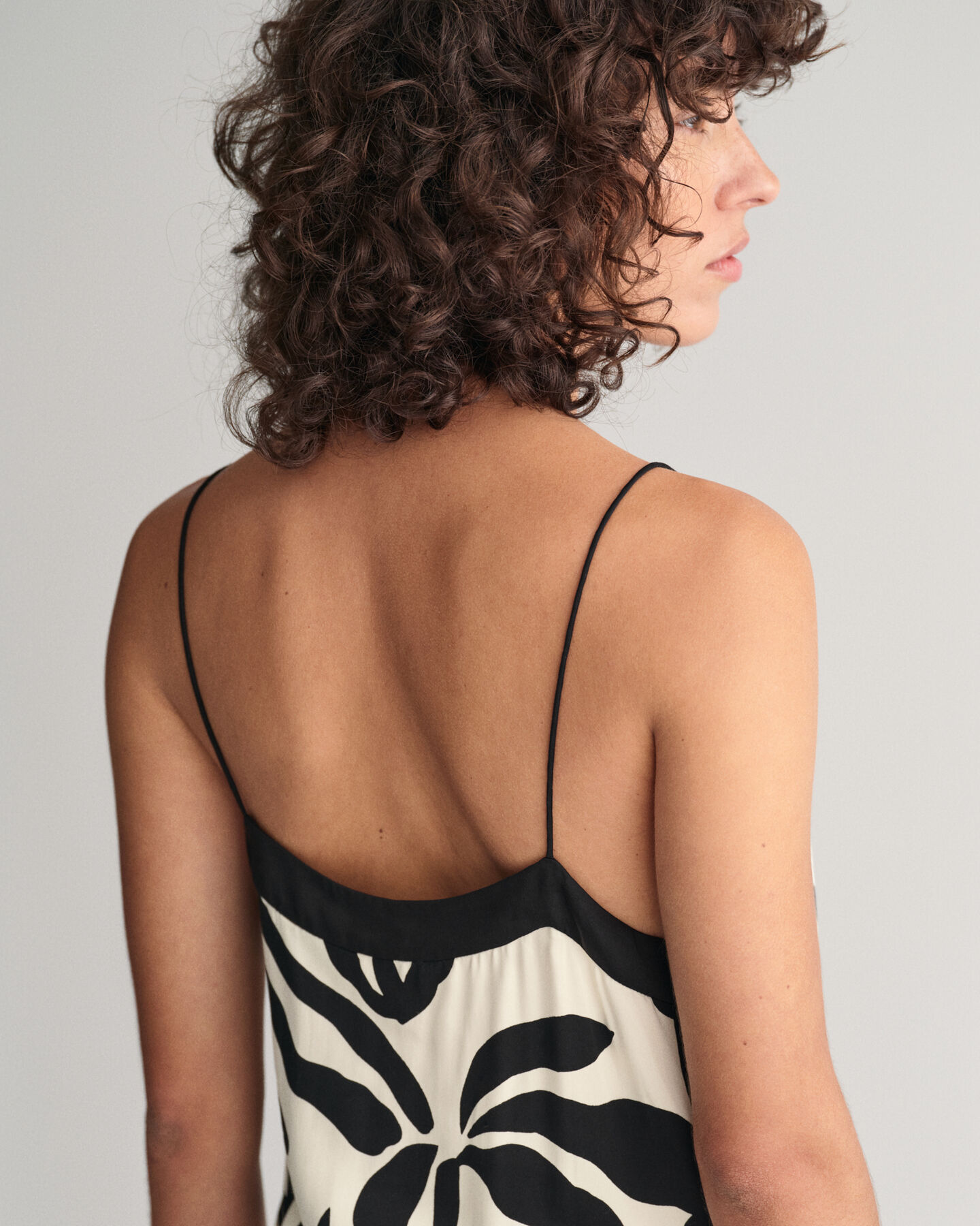 Palm Print -olkainmekko