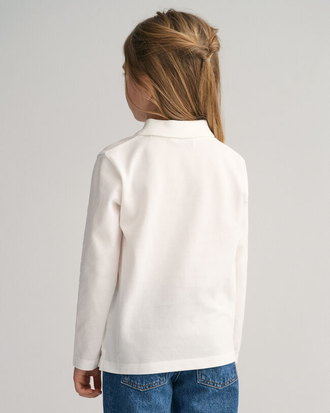 Kids-malliston pitk&auml;hihainen Shield-pikeepaita