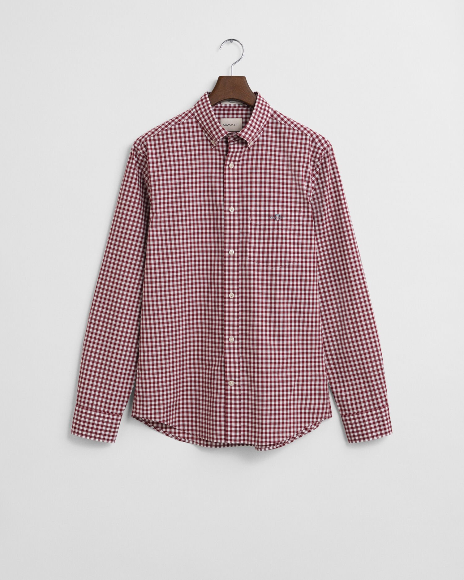 Regular fit ‑mitoitettu Classic Gingham -popliinipaita