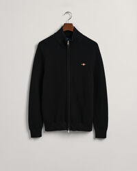 Kohopintainen puuvillaneuletakki