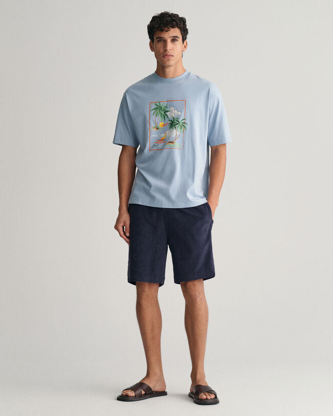 Hawaiian Print ‑t‑paita