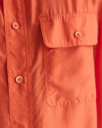 Relaxed&nbsp;fit ‑mitoitettu lyhythihainen Washed Silk -paita