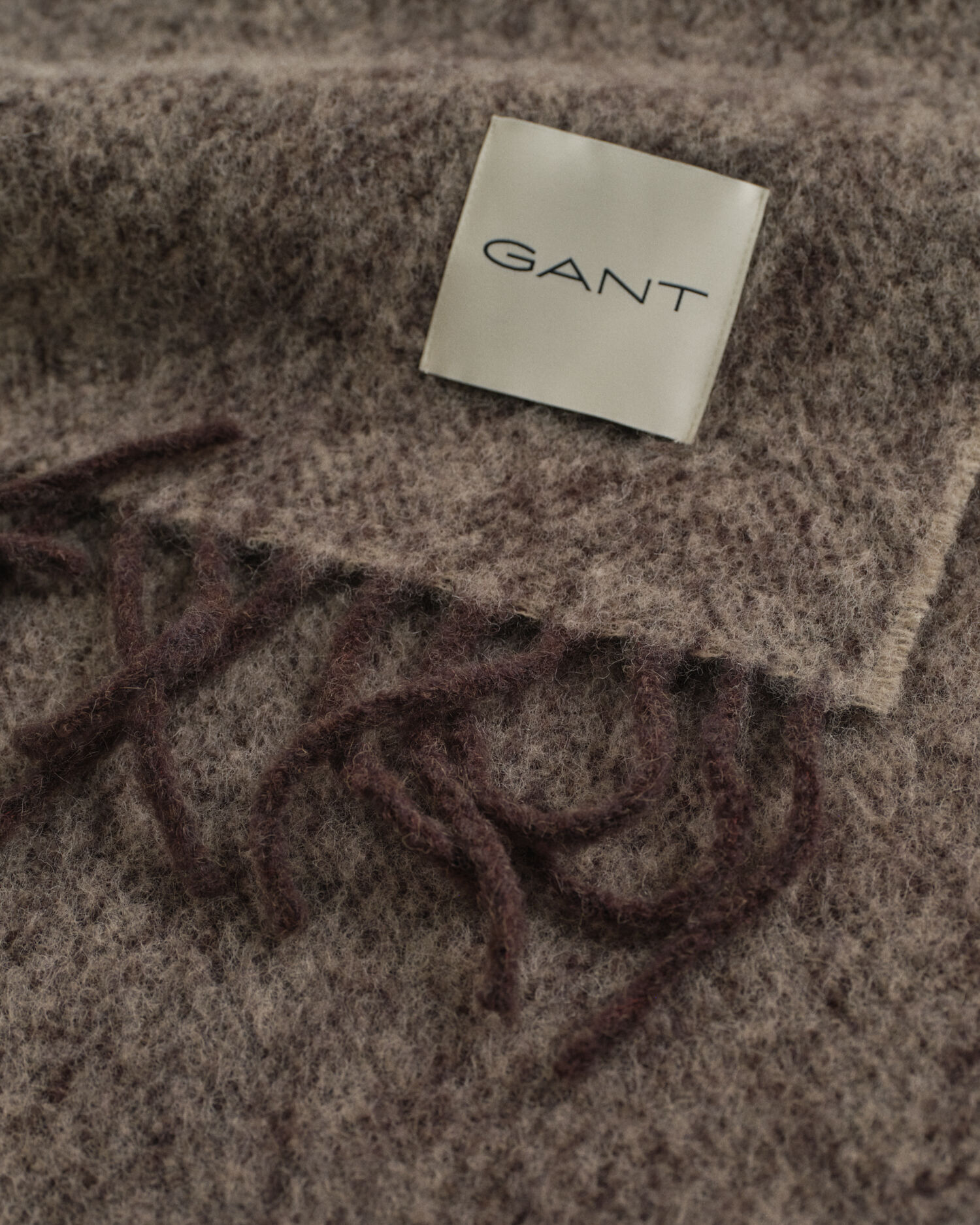 Kalanruotokuvioinen mohair-alpakkavillahuivi