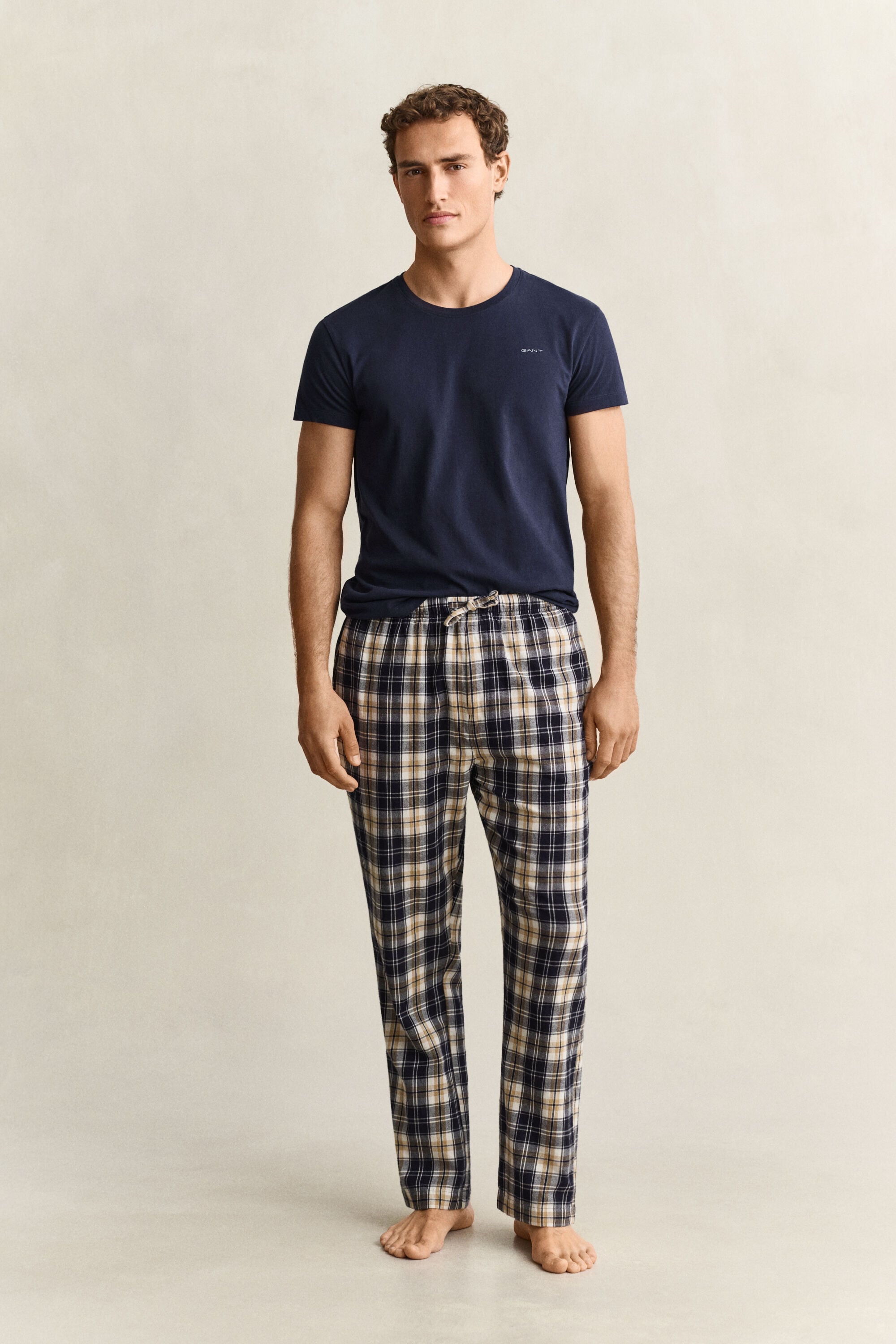 Ruudulliset pyjamahousut