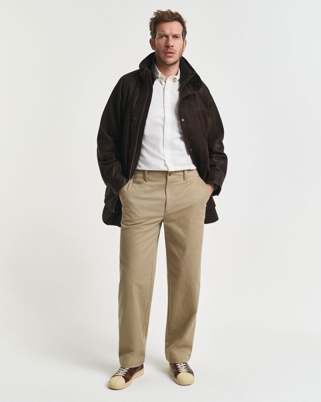 Regular fit ‑mitoitettu Archive-oxford-paita