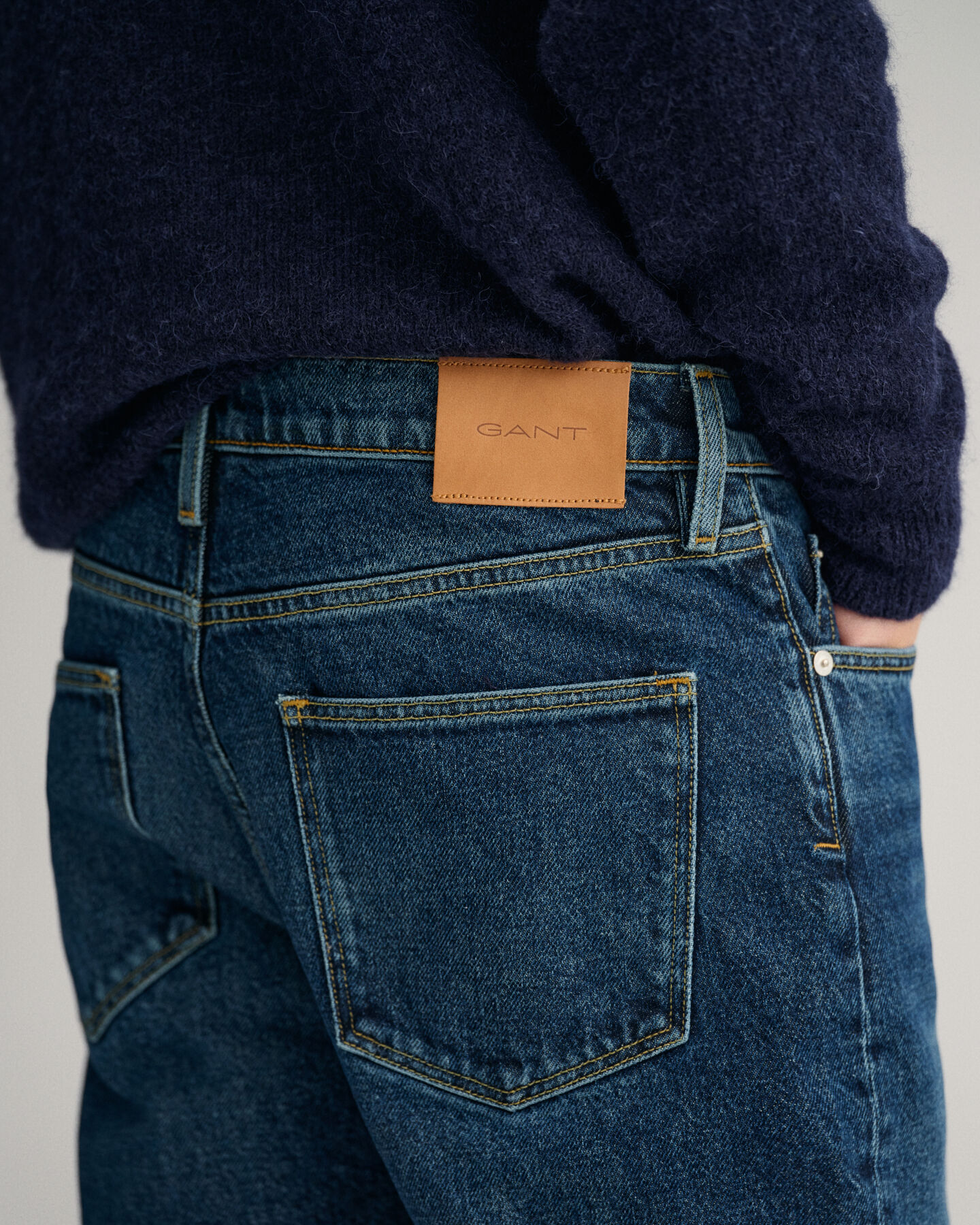 Slim fit ‑mitoitetut Hayes Authentic ‑farkut